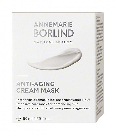 Маска для зрілої й вимогливої шкіри - Annemarie Borlind Anti-Aging Cream Mask — фото N2