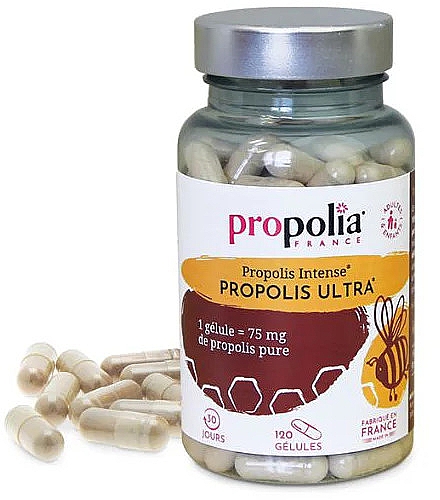 Харчова добавка "Прополіс ультра", в капсулах - Propolia Propolis Ultra Capsules — фото N1
