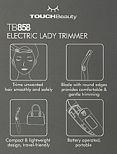 Электрический триммер с лезвием - TouchBeauty — фото N2