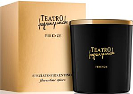 Парфумерія, косметика Ароматична свічка - Teatro Fragranze Uniche Fiorentino Candle