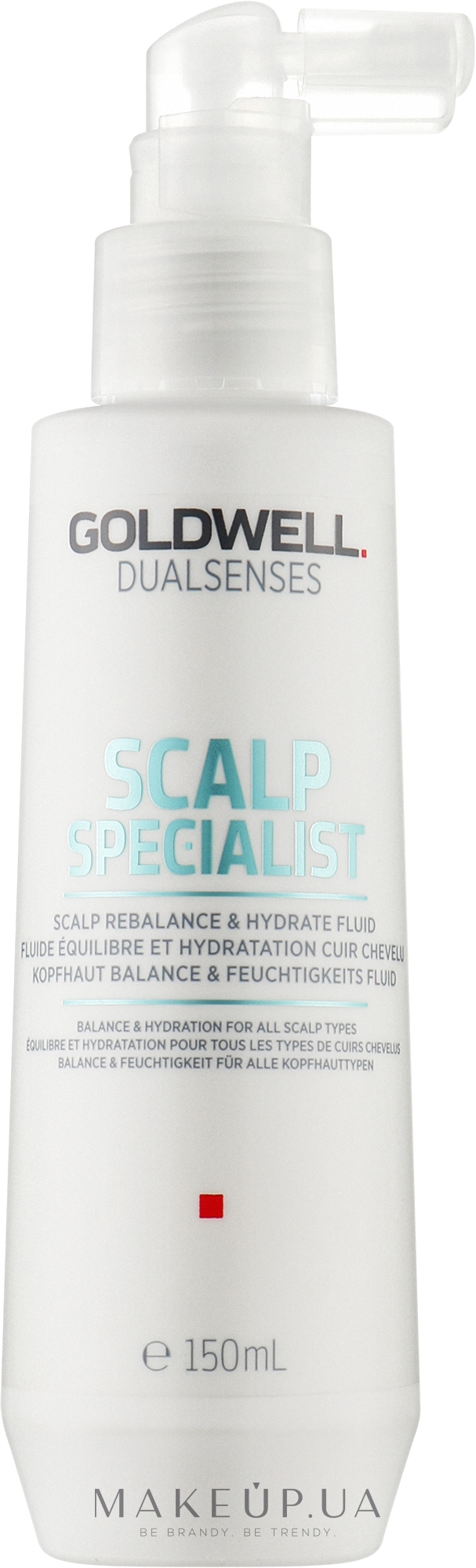 Багатофункціональний флюїд для волосся - Goldwell Dualsenses Scalp Specialist Rebalance & Hydrate Fluid — фото 150ml