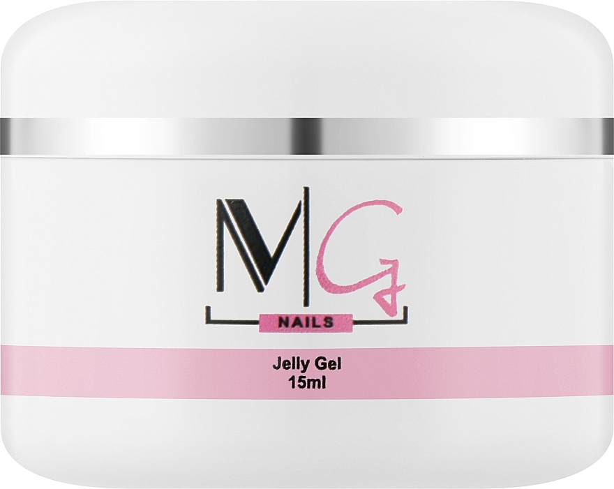 Гель-желе для нарожування нігтів- MG Nails Jelly Gel Clear — фото N2