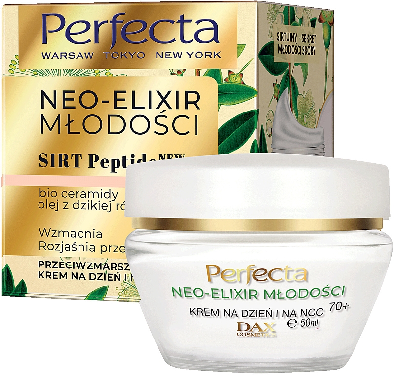 Крем дневной и ночной против морщин 70+ - Perfecta Neo-Elixir of Youth Anti-wrinkle Day & Night Cream 70+ — фото N1