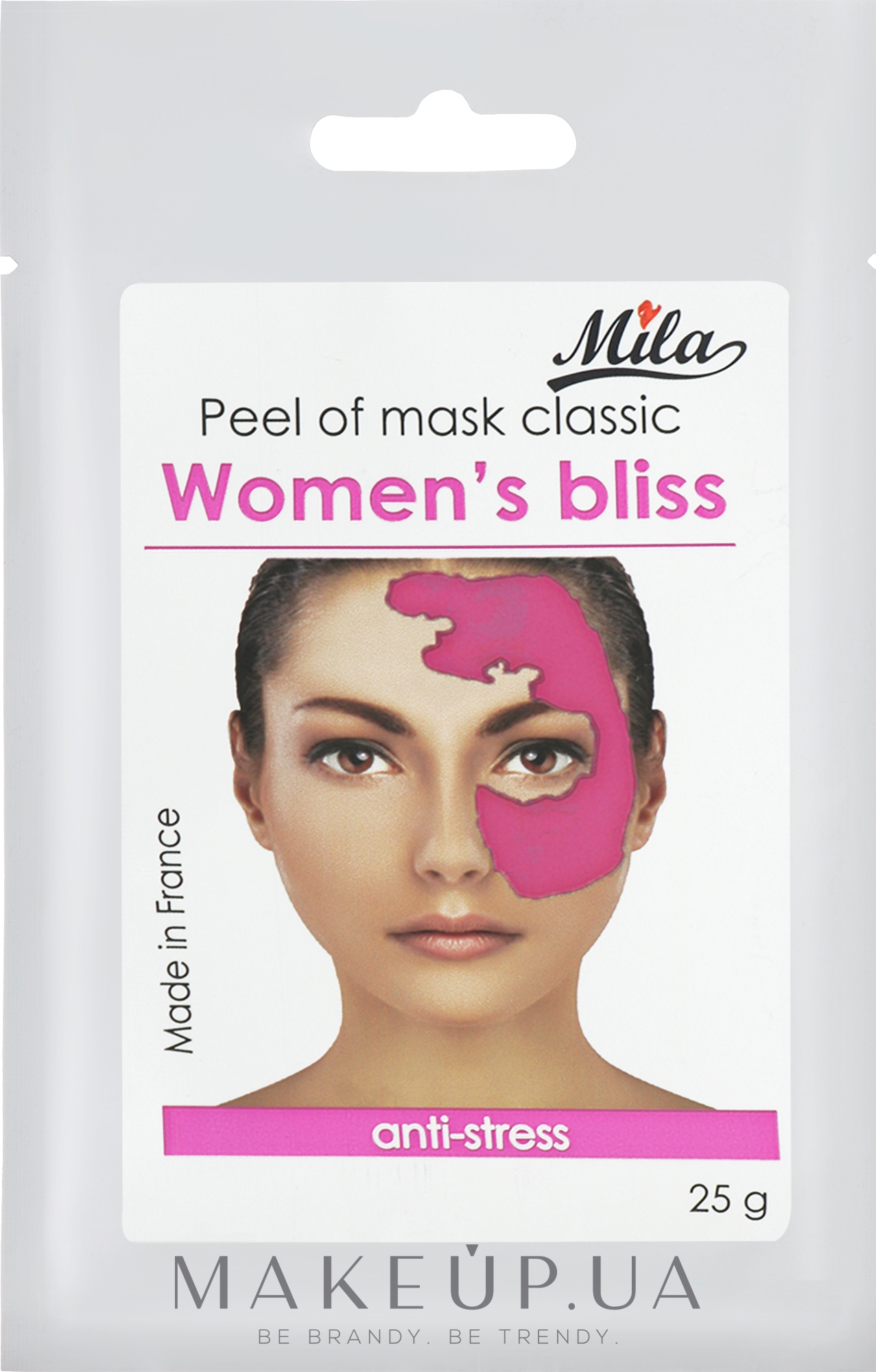 Маска альгинатная классическая порошковая "Женское счастье, тефрозия пурпурная" - Mila Womens Bliss Peel Off Mask Betaphroline — фото 25g