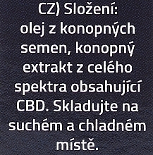 Конопляное масло полного спектра 30% - Zelena Baba CBD 30% Full Spectrum 30% 3000Mg — фото N3