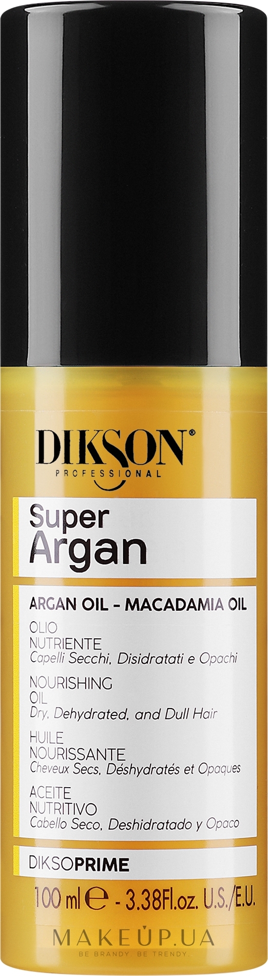 Аргановое масло для волос - Dikson Super Argan Oil — фото 100ml