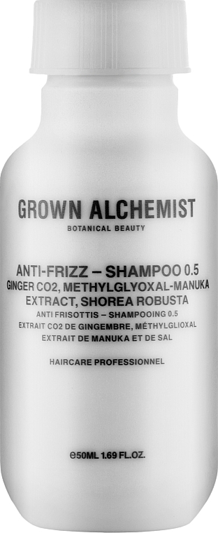 Увлажняющий шампунь для волос - Grown Alchemist Anti-Frizz Shampoo