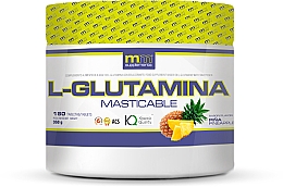 Парфумерія, косметика Жувальний глютамін, ананас - MM Supplements Glutamina Masticable