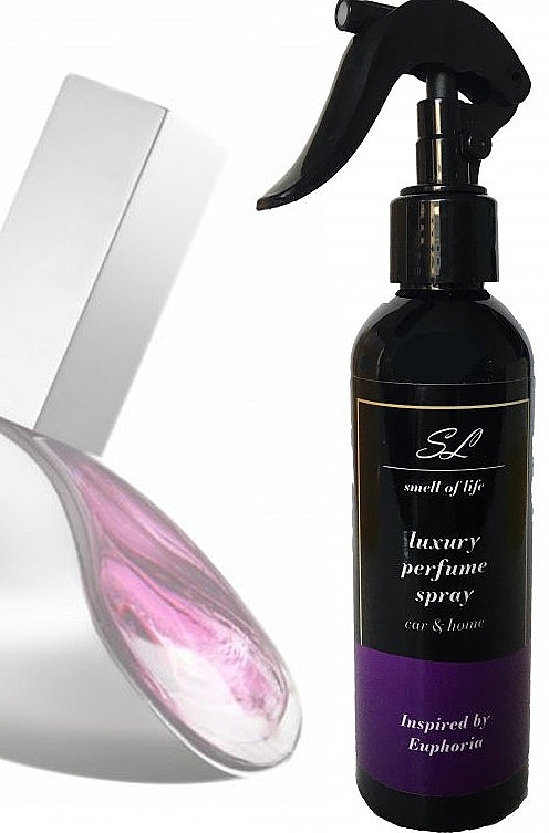 Ароматичний спрей для дому та авто - Smell Of Life Euphoria Perfume Spray Car & Home — фото N2