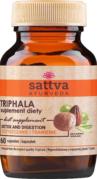 Пищевая добавка - Sattva Ayurveda Triphala Extract Supplement — фото N1