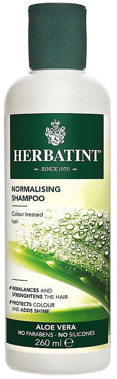 Нормалізувальний шампунь для фарбованого волосся - Herbatint Normalizing Shampoo — фото N1