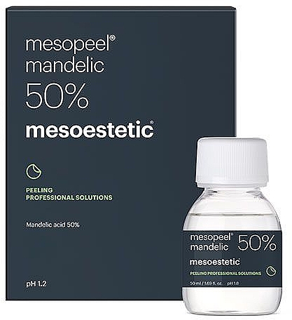 Поверхневий мигдальний пілінг 50% - Mesoestetic Mesopeel Mandelic 50% — фото N2