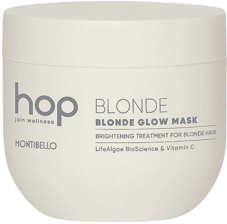 Маска для волос - Montibello HOP Blonde Glow Mask — фото N1