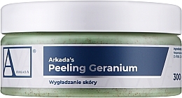 Розгладжувальний пілінг з олією герані - Aarkada Peeling Geranium — фото N1