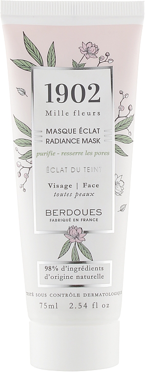 Маска для сияния кожи - Berdoues 1902 Mille Fleurs Radiance Mask — фото N1
