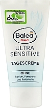 Дневной крем для чувствительной и склонной к аллергии кожи лица - Balea Med Ultra Sensitive Day Cream — фото N1