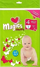 Парфумерія, косметика Підгузки Magics Easysoft 4 Maxi 7-18 кг, 3 шт. - Magics