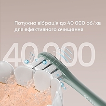 Електрична зубна щітка Oclean Air 2T Green, футляр, настінне кріплення - Oclean Air 2T Electric Toothbrush Green — фото N13