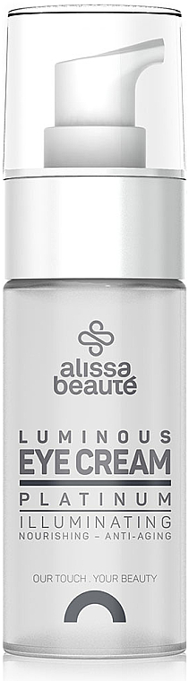 Освітлювальний крем для повік - Alissa Beaute Platinum Luminous Eye Cream — фото N4
