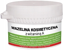 Вазелін косметичний з вітаміном A - Pasmedic — фото N1