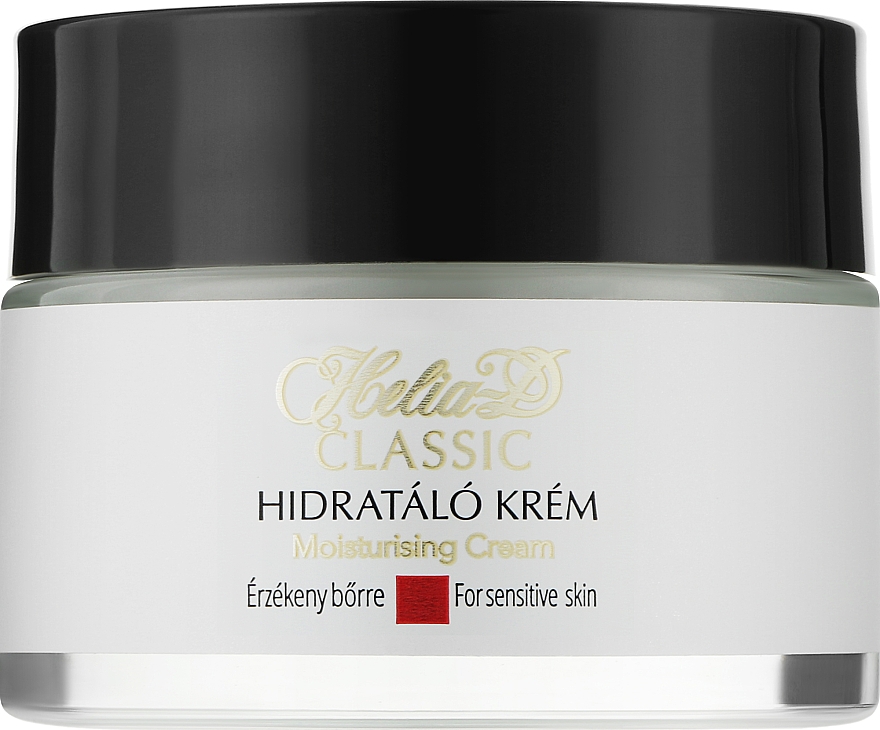 Зволожувальний крем для чутливої шкіри обличчя - Helia-D Classic Moisturising Cream For Sensitive Skin