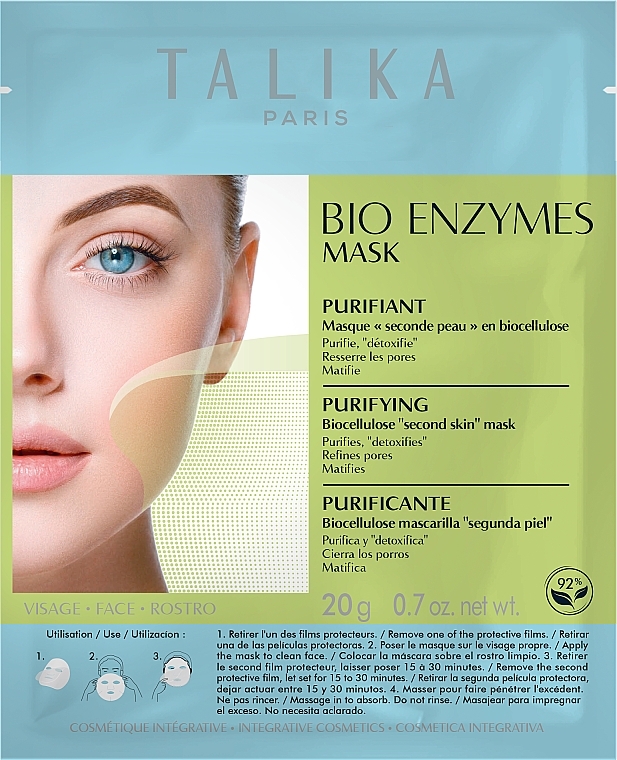 Очищувальна маска для обличчя - Talika Bio Enzymes Purifying Mask — фото N1