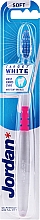 Зубна щітка, прозоро-рожева - Jordan Target White — фото N1
