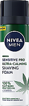 Набір - NIVEA MEN Sensitive Pro Ultra Calming (foam/200ml + af/sh/balm/100ml + cr/75ml) — фото N7