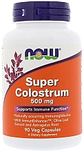 Капсули "Колострум" - Now Foods Super Colostrum 500mg Veg Capsules — фото N1