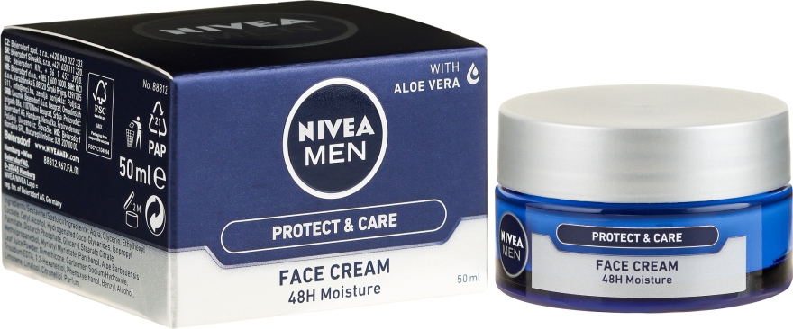 Увлажняющий крем для мужской кожи лица - NIVEA MEN Originals Cream — фото N1
