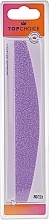 Парфумерія, косметика Пилочка для нігтів 80/120, 70075, фіолетова - Top Choice