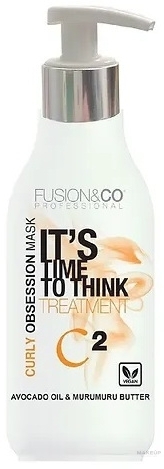 Маска для кучерявых волос - Fusion&Co Professional Fusion Curly Obsession Musk C2 — фото 500ml