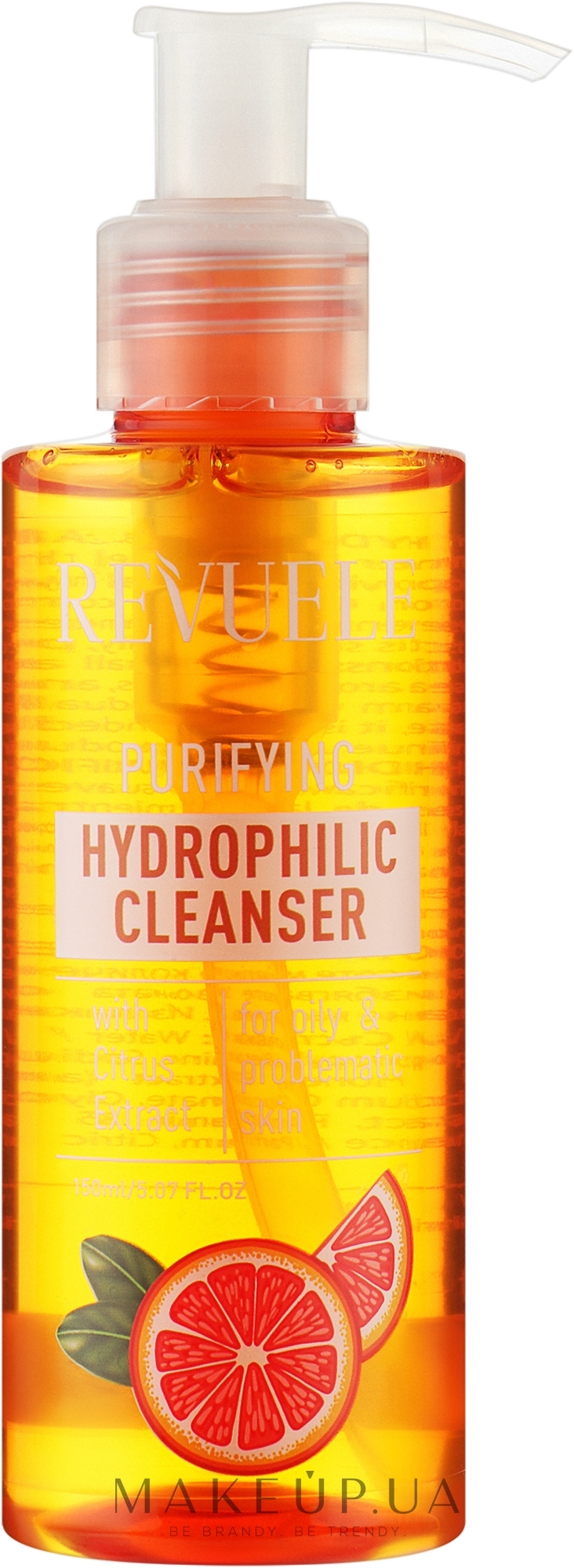 Очищувальний гідрофільний засіб, з екстрактом цитрусових - Revuele Purifying Hydrophilic Cleanser With Citrus Extract — фото 150ml