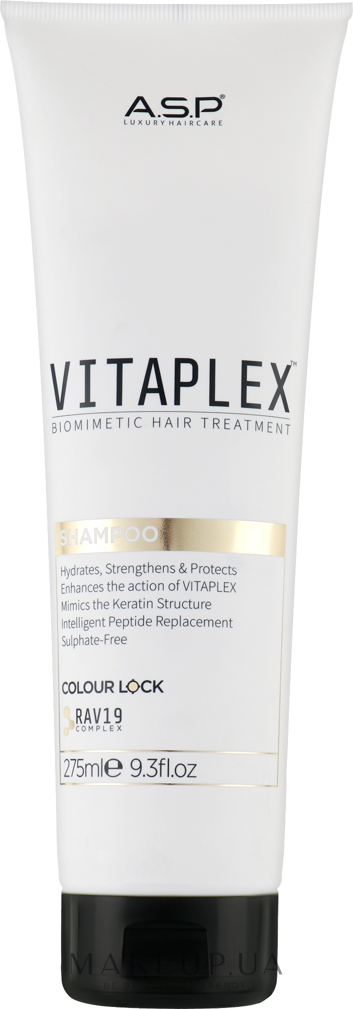 Шампунь для фарбованого волосся - ASP Vitaplex Shampoo — фото 275ml