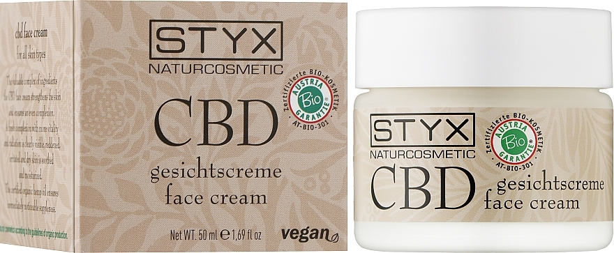 Интенсивный крем для лица - Styx Naturcosmetic CBD Face Cream — фото N2