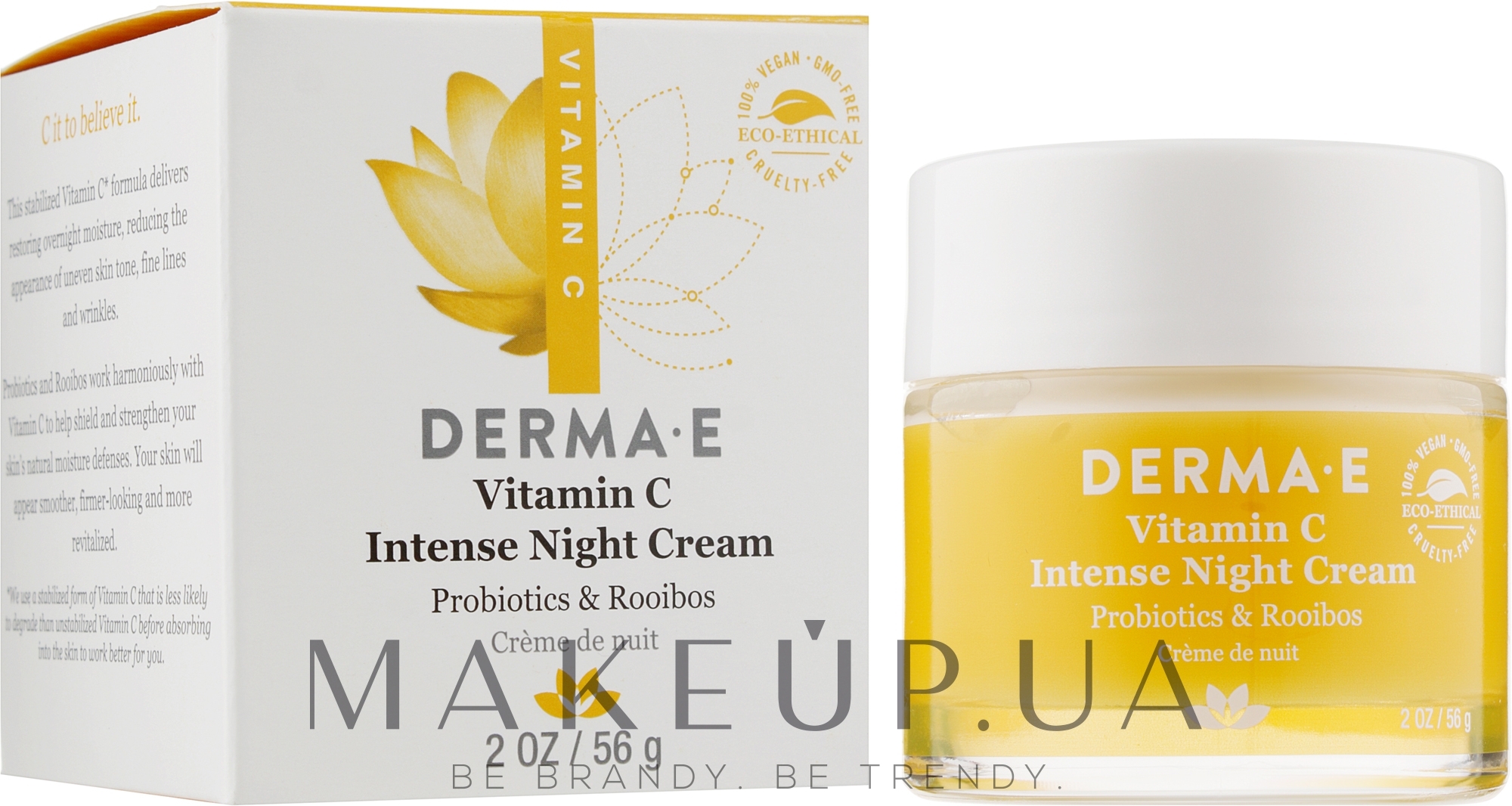 Інтенсивний нічний крем з вітаміном С - Derma E Vitamin C Intense Night Cream — фото 56g