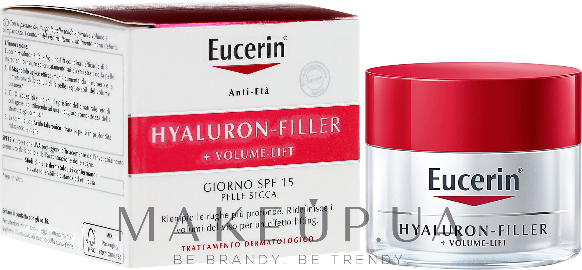 Крем дневной для сухой кожи - Eucerin Volume Filler Day Dry Skin — фото 50ml