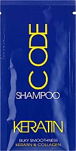 Духи, Парфюмерия, косметика Шампунь для волос с кератином - Stapiz Keratin Code Shampoo (пробник)