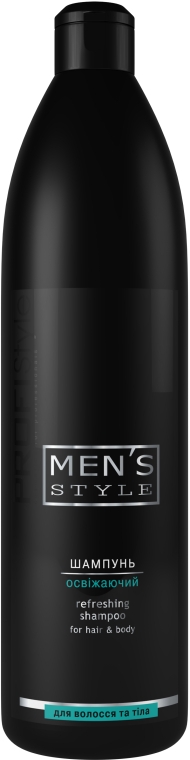Шампунь освежающий для мужчин - Profi Style Men's Style Refreshing Shampoo  — фото N2
