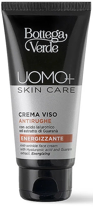 Крем для лица против морщин - Bottega Verde Uomo+ Skin Сare Antiwrinkle Anti-Stress Face Cream  — фото N1