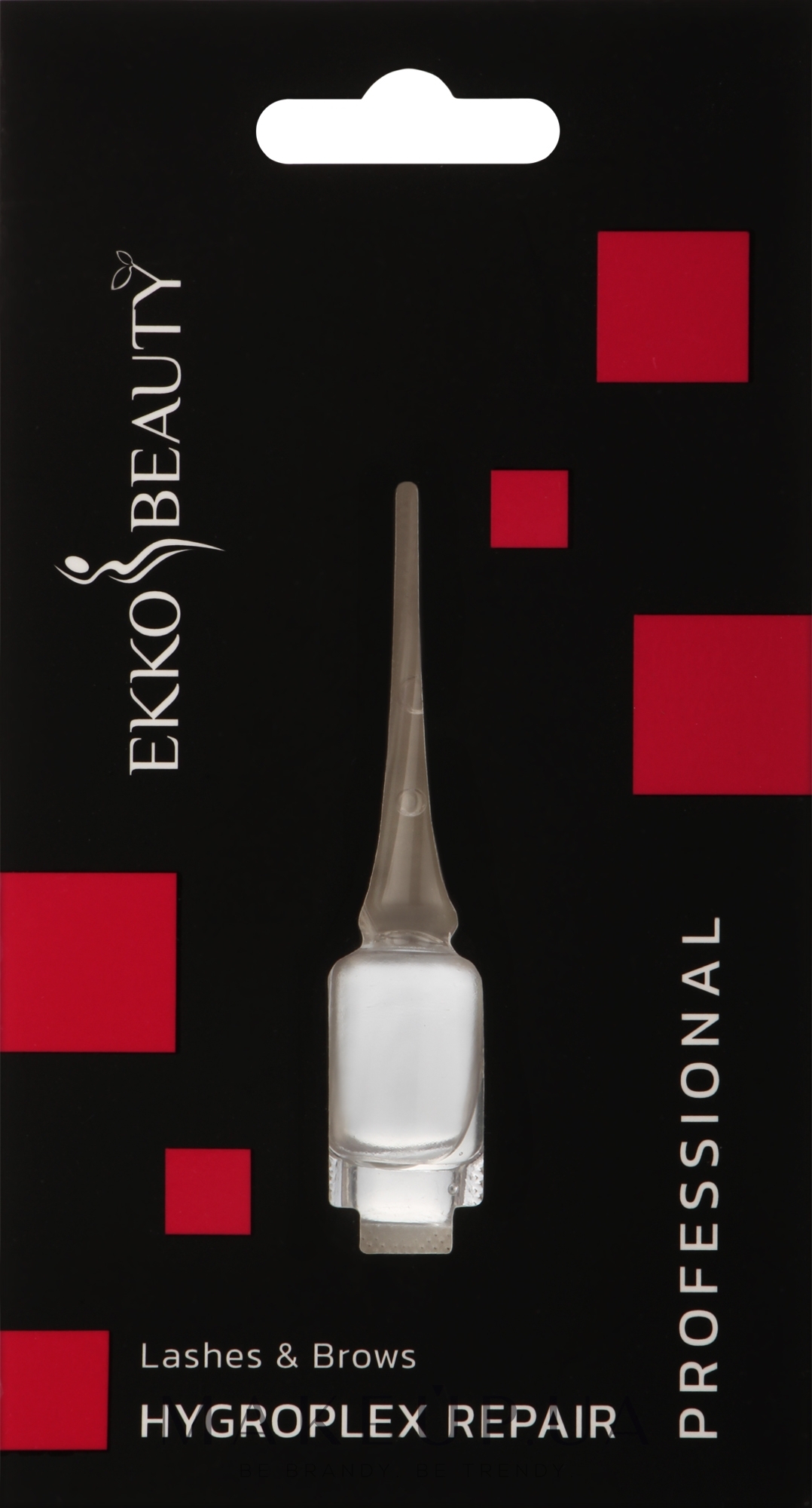 Средство для ухода за бровями и ресницами после процедуры ламинирования - Nikk Mole Ekko Beauty Lashes & Brows Professional Collagen Complex Repair Step 3 — фото 2.5ml