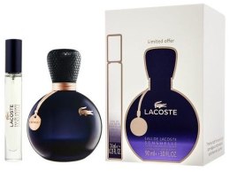 Духи, Парфюмерия, косметика Lacoste Eau De Lacoste Sensuelle - Набор (edp 90ml + mini 7.4ml)