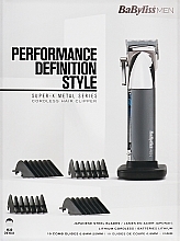 Машинка для підстригання волосся - Babyliss Men Performance Definition Style E996E — фото N2