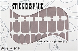 Парфумерія, косметика Дизайнерські наклейки для педикюру "Beige Pedi" - StickersSpace