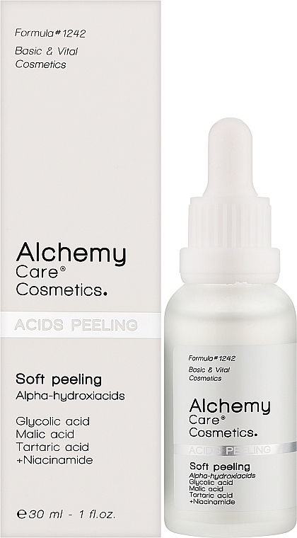 Мягкий кислотный пилинг для лица - Alchemy Care Cosmetics Soft Acid Peeling — фото N2