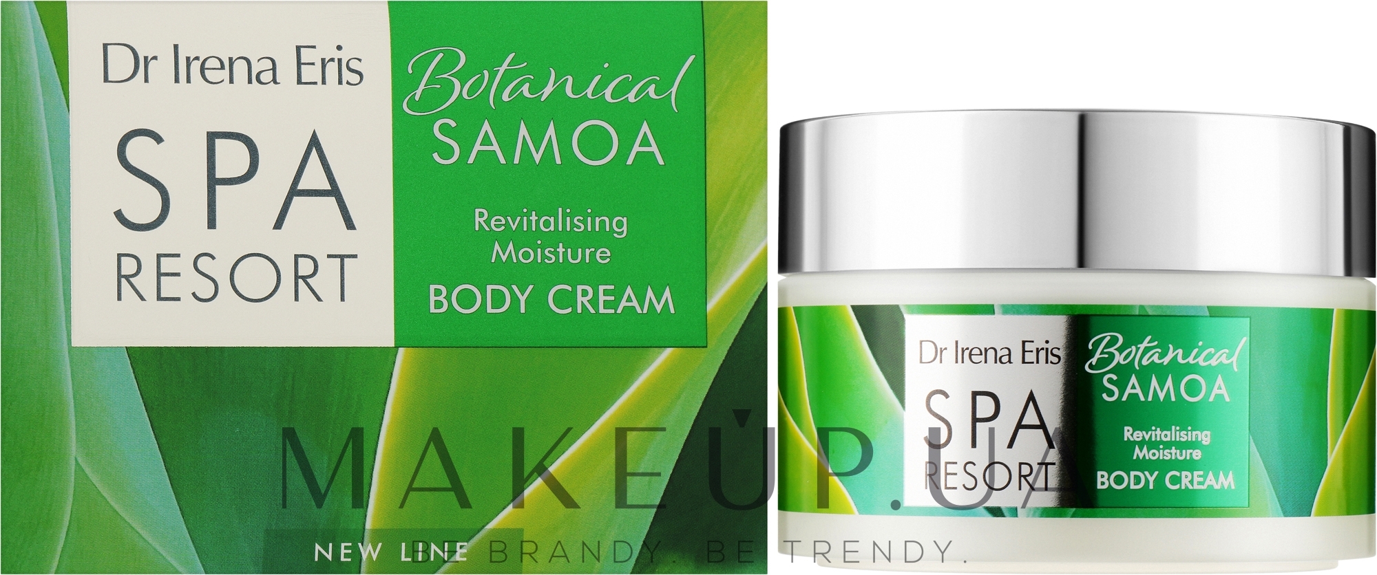 Відновлювальний зволожувальний крем для тіла - Dr Irena Eris Spa Resort Botanical Samoa Revitalising Moisture Body Cream — фото 200ml