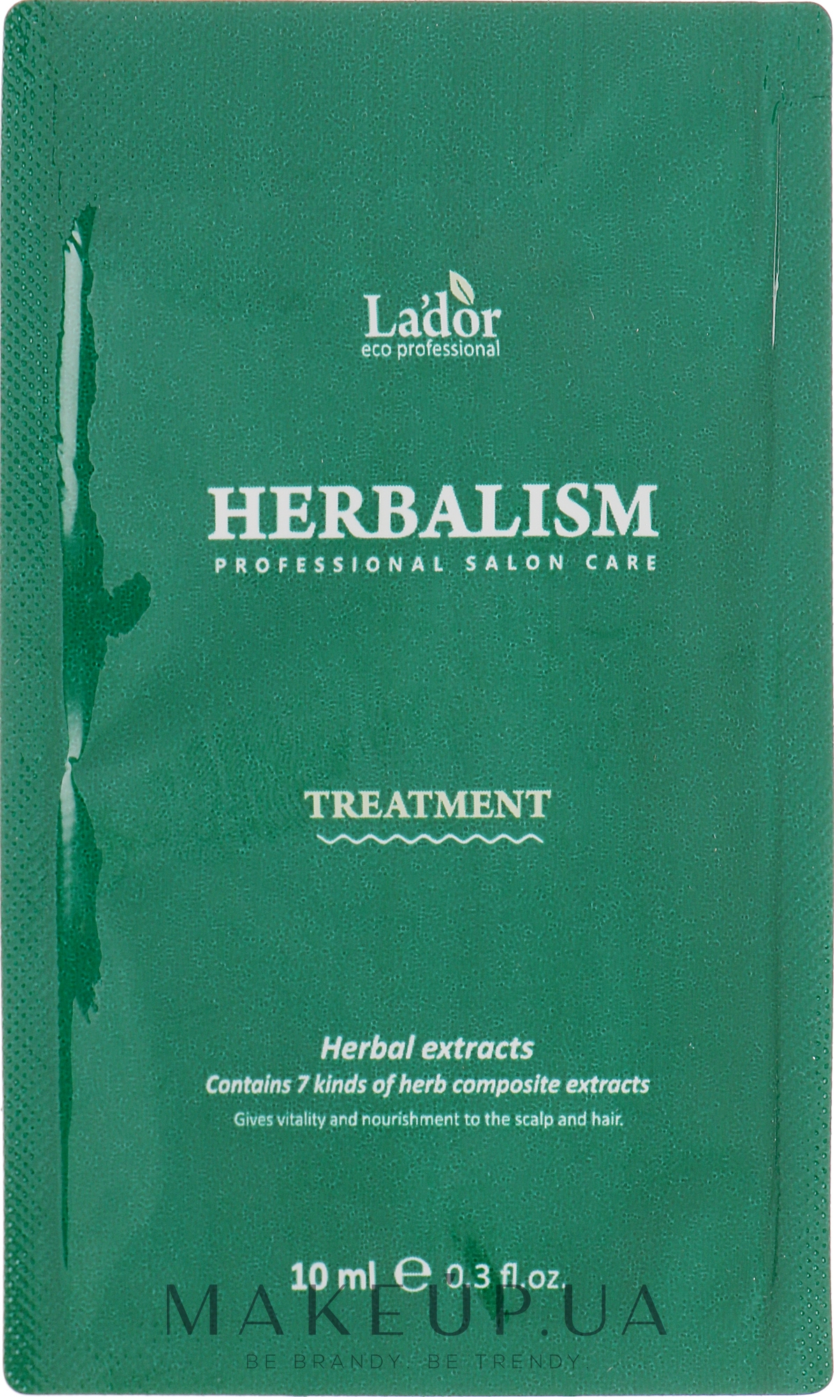 Маска для волос с травяными экстрактами - La'dor Herbalism Herbalism Treatment (пробник) — фото 10ml