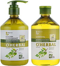 Парфумерія, косметика Набір для нормального волосся - O'Herbal (shmp/500ml + con/500ml)