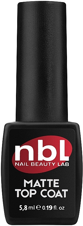 Матовий топ для гель-лаку - Jerden NBL Nail Beauty Lab Rubber Top Coat