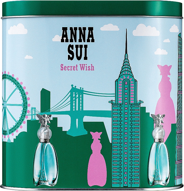 Anna Sui Secret Wish - Набір (edt 50ml + sh/gel/90ml + b/l 90ml) — фото N1